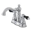 Fauceture FSC1601AKL Duchess 4" Centerset Bathroom Faucet W/ Brass Pop-Up, Chrome FSC1601AKL